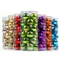 thumbnail image 3 of MesaSe 24Pcs Christmas Ball Delicate Reusable High Gloss  Tree Decor Ball Pendant Home Decor, 3 of 10