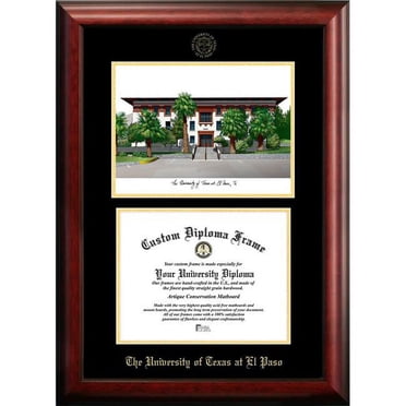 Campus Images East Carolina University Diploma Frame – 11x14, Gold, Mahogany, Officially Licensed