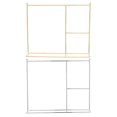 thumbnail image 1 of Shisuyan 2 pcs Doll Garment Rack Doll Clothes Display Rack Mini Doll Dress Rack Metal Doll Coat Rack, 1 of 9