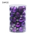 thumbnail image 1 of POINTERTECK 34 Pcs/set Christmas Tree Hanging Ball Home Mall Office Wall Tree Window Ball Decor Plastic Ornament, 1 of 7