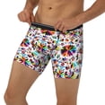 thumbnail image 2 of Rocae Mexican Bright Style for Stretch Moisture-Wicking Underwear,Men's Underwear Boxer Briefs XX-Large, 2 of 9