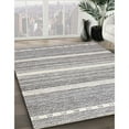 thumbnail image 2 of Ahgly Company Indoor Rectangle Mid-Century Modern Ash White Beige Oriental Area Rugs, 2' x 5', 2 of 6
