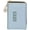 Blue, variant on Small Wallet for Women, Fashion Girls Cute Tri-folded Wallet with Delicate Daisy Pendant, Flowers PU Leather Card Holder Women Coin Purse (Blue)