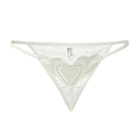 Landzoo Women Underwear Briefs Hollow Out Thong Transparent Underpants Lingerie Girls G String Intimates Sexy lingerie
