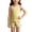 Yellow, variant on Juorvia Toddler Girls Summer Outfits 2pc Loungewear Cotton Classic Fitted Sleeveless Tops Color Spliced Shorts(18-19 Months,Yellow)