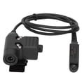 thumbnail image 4 of Auriculares para Baofeng U, walkie talkies, auriculares de cuello y garganta con micrófono PTT, los mejores de su clase, 4 of 9
