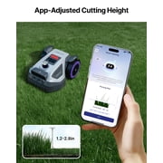 ANTHBOT M5 Lidar Robotic Lawn Mowers, 360° LiDAR+Vision Wire Free, 1/8 Acre, 4G App Control