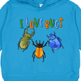 thumbnail image 3 of Inktastic I Love Bugs Toddler Hoodie, 3 of 4