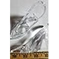 thumbnail image 3 of Chaussons Cendrillon, Plastique Transparent, 3.5 Pouces de Long, Lot de 36, 3 of 3