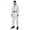 Ivory, variant on Men's Long Sleeve Zipper Waterproof Hooded Jumpsuit Mechanic Coveralls Workwear Uniform Grey M