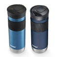 thumbnail image 2 of Contigo SNAPSEAL Insulated Stainless Steel Travel Mug with Grip, 20 oz, Blue Corn & Midnight Berry, 2-Pack, 2 of 5