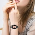 thumbnail image 4 of KOMI 20mm Watch Band Compatible with Samsung Galaxy Watch 5/5 pro/Galaxy Watch 4 40mm 44mm/Watch 4 Classic 42/46mm, Stainless Steel Metal for Samsung Galaxy Strap Women Men Black/Tortoiseshell, 4 of 7
