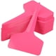 thumbnail image 1 of Nvzi 100 etiquetas de plástico tipo T para plantas de 6 x 10 cm, etiquetas para viveros y jardines (rosa), 1 of 5