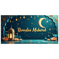 thumbnail image 5 of Ramadan Mubarak Banner Islamic Festival Lantern Moon Backdrop for Eid Decoration Party Supplies Photography Props Ramadan Celebration Event Decor, 5 of 8