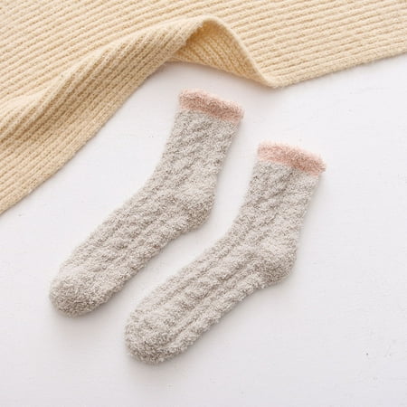 

SHUDAGENG Fashion Crew socks for Women Womens Socks Ankle Breathable Cotton Socks for Women Comfy Stocking New Arrivals High Performance 【Buy Two Get One Free】 Khaki