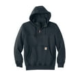 thumbnail image 5 of Carhartt Men's Rain Defender Paxton Heavyweight Hooded Zip Mock Sweatshirt, 5 of 6