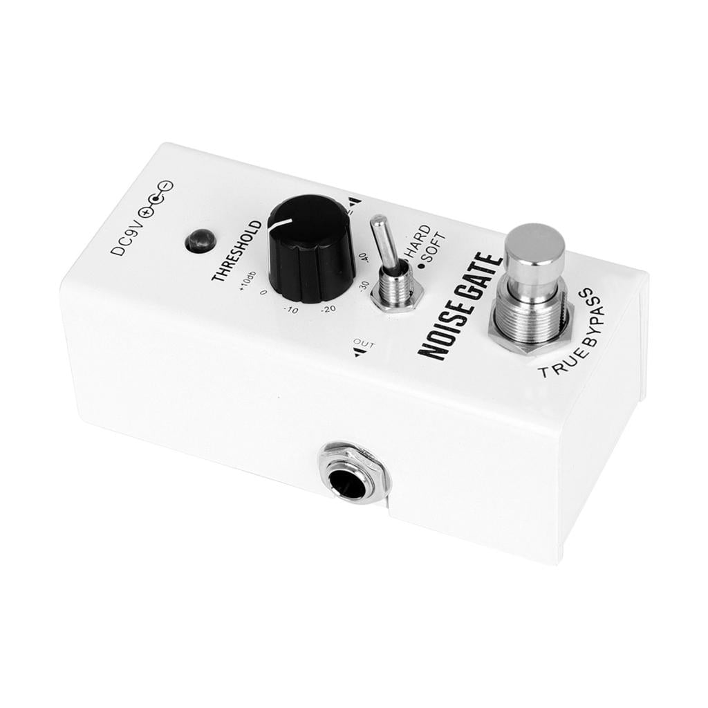 CEORPER Guitar Pedal True Bypass Noise Reduction Effect Pedal Aluminum Alloy Noise Gate Electric Guitar Pedal Noise Suppressor