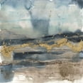 thumbnail image 2 of Goldberger, Jennifer 26x26 White Modern Wood Framed Museum Art Print Titled - Golden Light on the Horizon I, 2 of 4