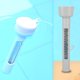 thumbnail image 5 of $$ Mini termómetro flotante para piscina, termómetro de agua de estanque con cuerda, termómetro de piscina para bebés, resistente a roturas, para piscinas exteriores e interiores TicfoxMX moderno, 5 of 8