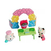Gabbys Dollhouse Pandy Paws Birthday Figure Set