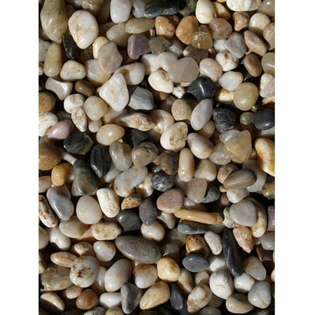 Exotic Pebbles & Aggregates Mixed Polished Gravel (Best Aggregate For Concrete)