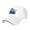 White, variant on West Michigan Whitecaps Casual Sandwich Baseball Cap Adjustable For Men For Women