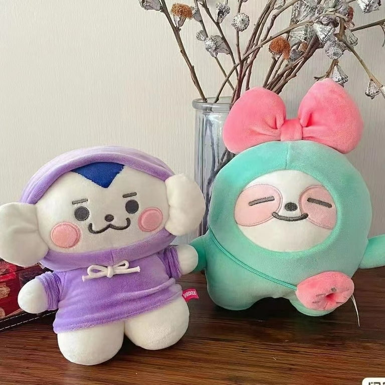 20cm Kpop Idol ITZY WDZY Plush Doll CHUNG TUK LYA CABBIT HATT Cartoon Cute  Stuffed Toys