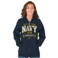 thumbnail image 4 of United States Navy Semper Fortis 1775 Zip Up Hoodie Men's Women's Brisco Brands L, 4 of 6