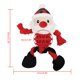 thumbnail image 3 of Juguete masticable navideño de Papá Noel o alce para perros masticadores agresivos Juguete de peluche para entrenamiento Juguete interactivo para limpiar los dientes, 3 of 8