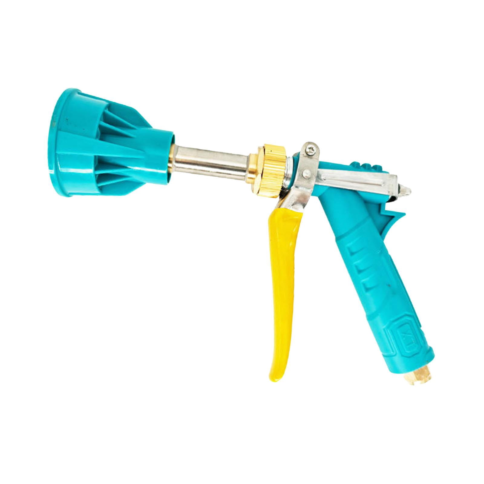 figatia Garden Hose Nozzle Heavy Duty Quick Connector, Hose Attachment, Agricultural Sprayer High Power Washer Sprayer for Lawn Patio Short