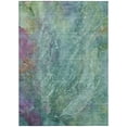 thumbnail image 2 of Addison Rugs Chantille Indoor/Outdoor Transitional Abstract Teal Machine Washable Rectangle Rug, 10' x 14', 2 of 8