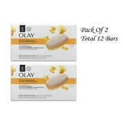 Olay Ultra Moisture Shea Butter Beauty Bar with Vitamin B3 Complex (Pack Of 2)