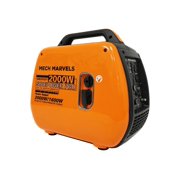 Mech Marvels Super Quiet 2000 Watt Dual Fuel Portable Inverter Generator, Clean Sine Wave, MM2000DFI