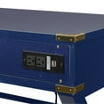 thumbnail image 2 of Wellington 46" Desk with Power in Lapis Blue Finish in Engineered Wood, 2 of 9