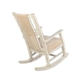 thumbnail image 4 of Rena Rocking Chair, Cushion Seat and Back, White Mahogany Mindy Wood, 4 of 6