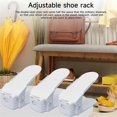 thumbnail image 3 of 10PCS Double Layer Space Saving Shoe Rack Storage Holder, Non-Slip Shoes Organiser Storage Idea,Grey, 3 of 4