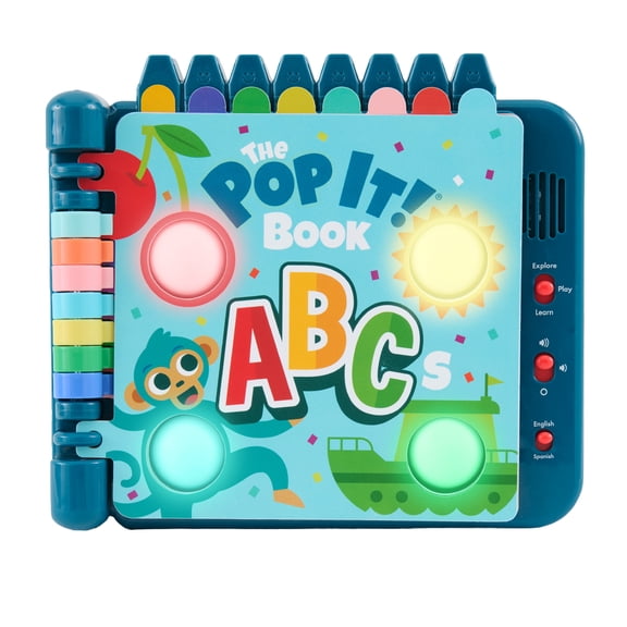 Chuckle & Roar Pop It Book ABC's for Children Ages 1-4 by Buffalo Games