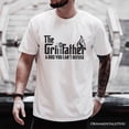 thumbnail image 5 of The Grillfather BBQ T-Shirt, White Funny Tee for Grillmaster Dads, 5 of 6