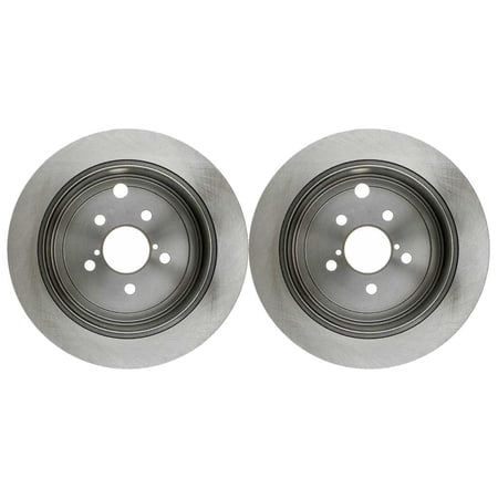 For 2010-2014 Outback 2008-2014 Impreza 2009-2013 Forester Rear Brake Rotor Pair