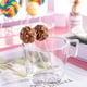 kurtrusly 100x Bâtonnets de Sucettes Transparentes Acrylique pour la Maison Toppers Maison Enfants Chocolat 12.7x0.3cm – image 5 sur 9