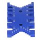 thumbnail image 5 of Dovetail Jig Tenon Caliper Aluminum Metric Imperial Scale Card Measuring Woodworking Tool Blue, 5 of 5