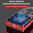 thumbnail image 2 of MDHAND Car Jump Starter, 6000mAh 12V Battery Jump Box with Quick Charge Out(Up to 6.0L Gas and 4.0L Diesel Engines), Portable Battery Booster with LCD Display, Lights, 2 of 7