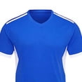 thumbnail image 5 of Maqroz Boys Youth Soccer Jersey Sets Performance V Neck Breathable T-Shirts and Mesh Shorts for Team Training School Sports 4-13 Years, 5 of 6