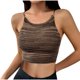 thumbnail image 2 of mfyjkho Camisetas Sin Mangas Para Hombre, Camiseta Informal De Punto A Rayas Con Capucha Y Cuello Redondo Extragrande Para Mujer Tops Para Mujer M, 2 of 9