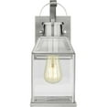 thumbnail image 6 of Progress Lighting Canton Heights 1-Light 12.75 in. Stainless Steel Outdoor Wall Lantern with Clear Beveled Glass, 6 of 6