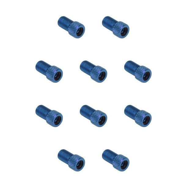 Paquete de 5 adaptadores de válvula Soidarity QZ-10 Material premium Presta Tubo Bomba Convertidor