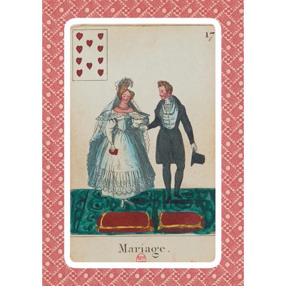 Bnf Cartes a Jouer Carnet Blanc, Cartomancie, Mariage, 18e SiÃ¨cle, (Paperback)