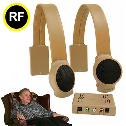 Audio Fox AF 0003 Black TV Listening Speaker System - image 2 of 2