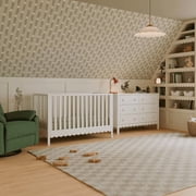 daVinci Sammy Scallop 4 in 1 Convertible Crib, White