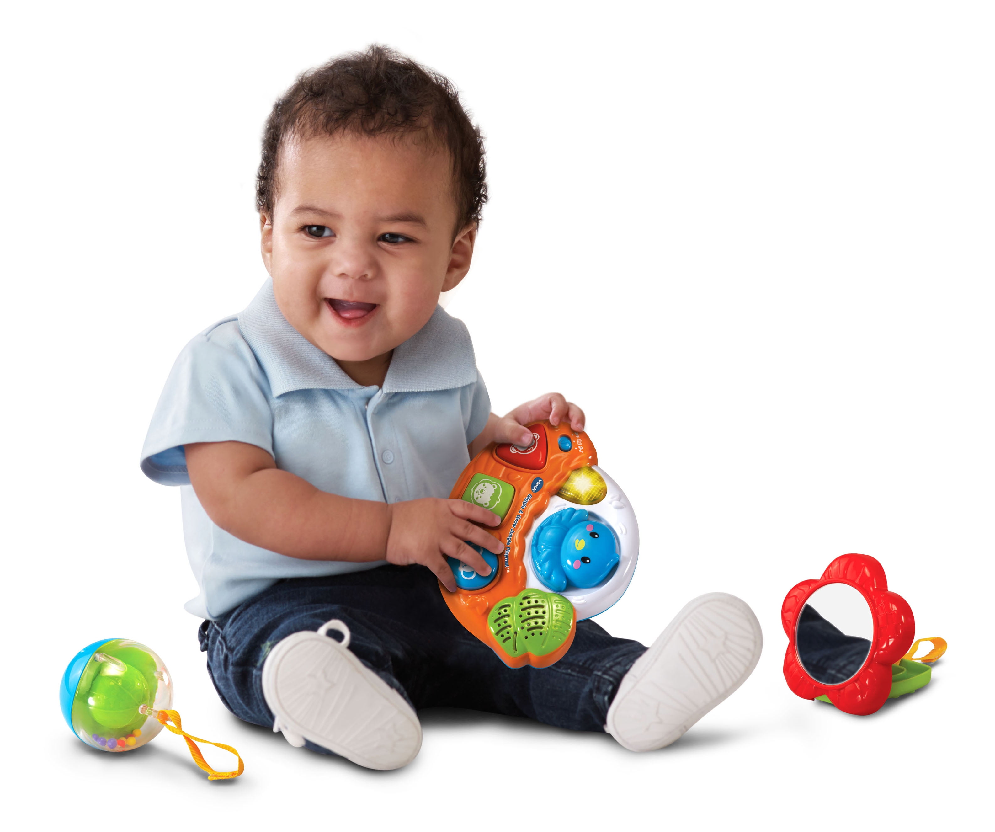 vtech giggle and grow jungle playmat